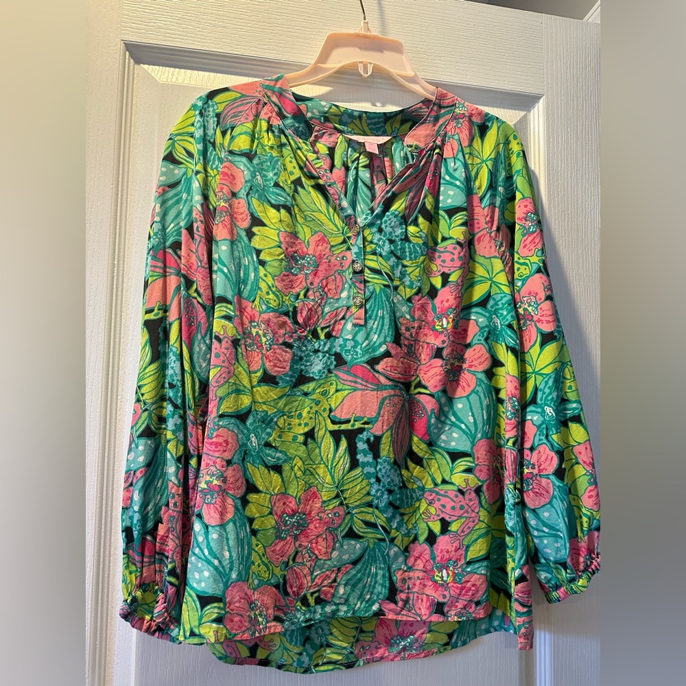 Lily Half Button Down - image 1